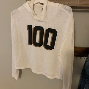 MM100 Be Brand Cropped Hoodie